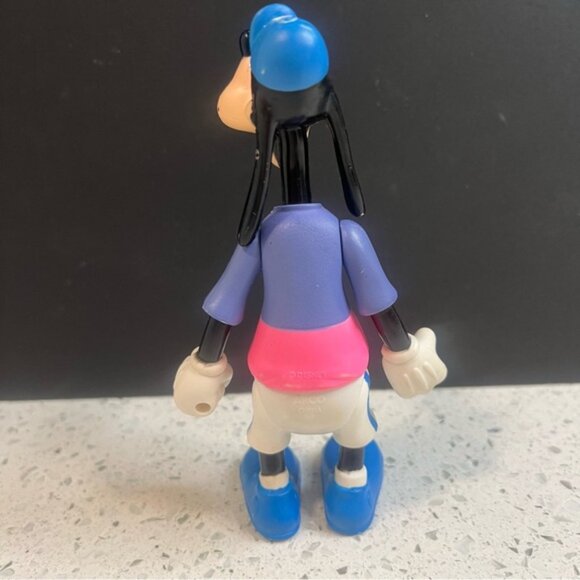 Vintage 1989 ARCO DISNEY Skateboarder Goofy Fully Poseable Figure Baseball Hat - Picture 3 of 10